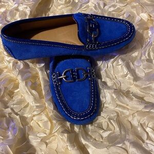 Donald J. Pliner Royal Blue Loafers